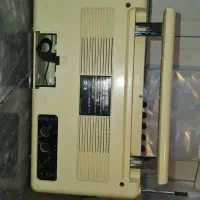 رادیو ضبط قدیمی اصلی ژاپنی|کلکسیون اشیاء عتیقه|لردگان, |دیوار