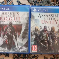 دیسک های اساسین rogue وunity برای ps4