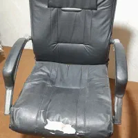 صندلی مدیرچرخدار کامل سالم