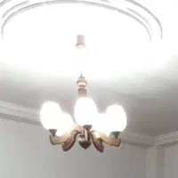 لوستر چوبی زیبا