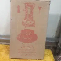 بخاری نفتی علاءالدین نو +کتری لعابی نو