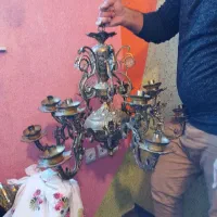 لوستر برنز سنگین وزن|لوستر و چراغ آویز|اردبیل, |دیوار