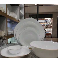 سرویس پذیرایی ارکوپال لب طلایی مارک داماس|ظروف سرو و پذیرایی|قم, آزادگان|دیوار