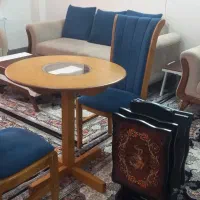 سرویس کامل مبل با تمام وسایل دلیل فروش رفتن از شهر|مبلمان خانگی و میز عسلی|زاهدان, |دیوار