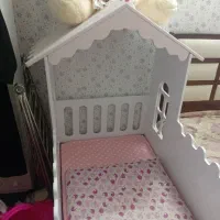 تخت کودک و نوجوان مدل کلبه