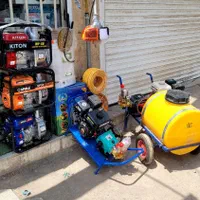 سمپاش فرغونی۱۰۰ لیتری سمپاش زنبه‌ای شارژی و پرتابل