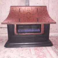 بخاری گازی طرح شومینه بزرگ دوازده هزار