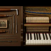 کوک،رگلاژ،تعمیرات پیانو