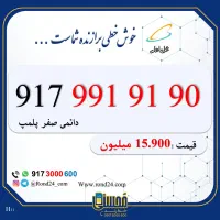 917-117-3292|سیم‌کارت|شیراز, گلدشت معالی‌آباد|دیوار
