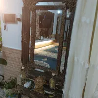 میز نهار خوری ۶ نفره آیینه کنسول و ساعت