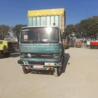 خاور ۶۰۸سبز متالیک سفارشی شاسی مشکی