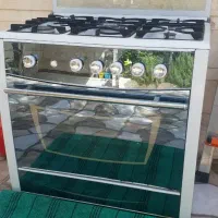 اجاق گاز ۵ شعله طرح فر|اجاق گاز و لوازم برقی پخت‌وپز|قم, آزادگان|دیوار