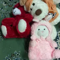 عروسک ۳عدد سالم وتمیز