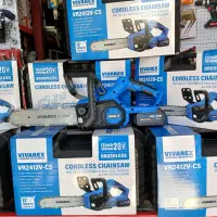 اره شارژی زنجیری براشلس ویوارکس ۳۰ سانتی ۲ باطری|ابزارآلات|شیراز, شهرک رضوان|دیوار