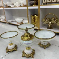شمعدان واستند کنارسالنی آبکاری فورتیک|چراغ خواب و آباژور|مشهد, هفده شهریور|دیوار