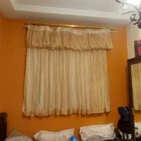 پرده همراه با میله و گیره