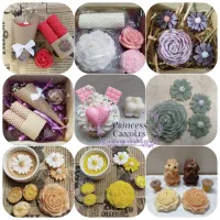 شمع های دکوری . گیفت . سوخت بالا