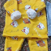 لباس کودک توکرکی بسیار نرم و ضد لک سایز 75|کفش و لباس بچه|سلماس, |دیوار
