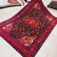 فرش دستباف (بساک)فرشهای ۵ متری رنگ گیاهی نهاوند