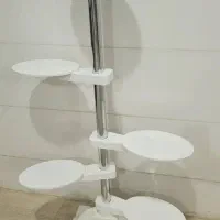 استند ظرف و گل و گیاه|کتابخانه، شلف، قفسههای دیواری|شوش, |دیوار