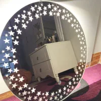 آینه لاین گرد ستاره ای