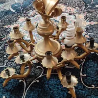 لوستر برنج انتیک قدیمی