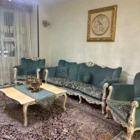مبل ۷نفره میزنهار خوری ۸نفره چوب راش اصل|مبلمان خانگی و میز عسلی|کرج, کوی کارمندان شمالی|دیوار