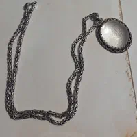 پلاک زنجیر نقره قدیمی معاوضه با گوشیs23 و s24|کلکسیون اشیاء عتیقه|تهران, یافت آباد جنوبی|دیوار