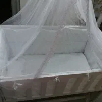 تخت کنار مادر گهواره ای ام دی اف با سرویس خواب|تخت و صندلی بچه|اصفهان, شاهد|دیوار