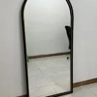 آینه قدی قاب فلزی|آینه|گلوگاه, |دیوار