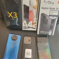 سامسونگa42 5g و نوت۱۴ و ایکس ۳پرو۱۲۸رم۶ دوربین ۶۴