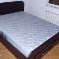 تخت دونفره ام دی اف کشودارباتشک|تخت و سرویس خواب|رویان, |دیوار