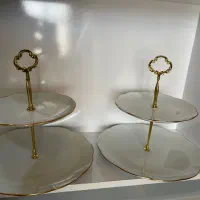 ظرف میوه کریستال و سرامیک