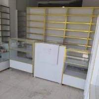 ویترینvitrin چوبکار شیشه خور مغاره غرفه میزفروش|فروشگاه و مغازه|اهواز, زیتون کارمندی|دیوار