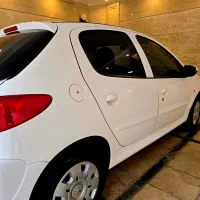 پژو ۲۰۷ سفید ۱۴۰۳ کم کار بدون رنگ TU5