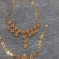 دستبند و گردنبند بسیار زیبا سد هم استیل