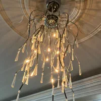 لوستر فلزی مدرن