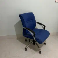 صندلی گردان چرخ دار با متریال با کیفیت