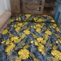 تخت خواب دونفره همراه تشک و دراور|تشک تختخواب|زابل, |دیوار