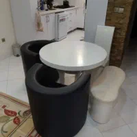 سرویس ناهار خوری پنج نفره مبله|میز و صندلی غذاخوری|لار, |دیوار