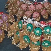 شمع گل قلبی