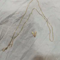 زنجیر ونیزی کاملا نو و حروف سه بعدی v