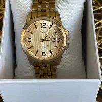 ساعت کاسیو طلایی اصل ژاپن کوارتز سیکو نو