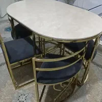 میز غذا خوری شش نفره|میز و صندلی غذاخوری|ماکو, |دیوار