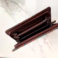 کیف پول نو اصلا استفاده نشد با طرح سنتی|کیف، کفش، کمربند|کرج, مصباح|دیوار