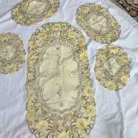 رومیزی پنج تکه زیبا