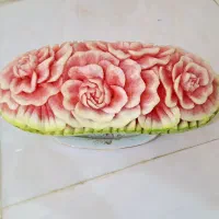 حکاکی هندوانه و میوه آرایی|خدمات پذیرایی، مراسم|نسیمشهر, |دیوار