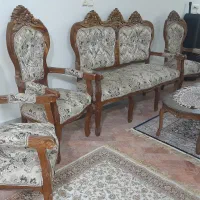 سرویس مبل ۷نفره استیل|مبلمان خانگی و میز عسلی|سبزوار, توحیدشهر|دیوار