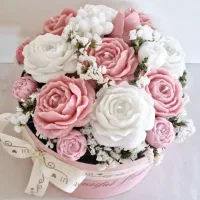 باکس گل شمع، مناسب روز پدر، مادر ، معلم ،|صنایع دستی و سایر لوازم تزئینی|مشهد, آزادشهر|دیوار