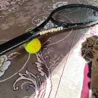 راکت توپ امضا شده توسط فدرر|ورزشهای توپی|لواسان, |دیوار